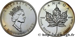 CANADA 5 Dollars (1 once) 2002