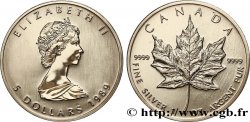 CANADA 5 Dollars (1 once) 1989