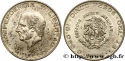 MEXIQUE 5 Pesos Miguel Hidalgo y Costilla 1956 Mexico