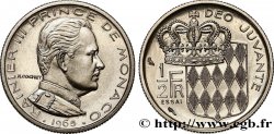 MONACO Essai de 1/2 Franc prince Rainier III de Monaco 1965 Paris