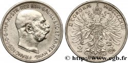 AUSTRIA 2 Corona François-Joseph Ier / aigle héraldique 1913