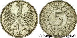 GERMANIA 5 Mark aigle 1956 Munich