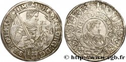 ALLEMAGNE - DUCHÉ DE SAXE ÉLECTORALE - LIGNE ALBERTINE - JEAN-GEORGES IER ET AUGUSTE Thaler 1611 Leipzig