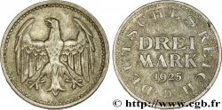 ALEMANIA 3 Mark 1925 Munich