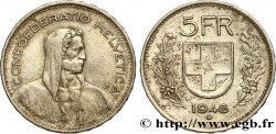 SVIZZERA 5 Francs Berger 1948 Berne
