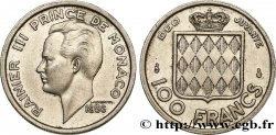 MONACO 100 Francs Rainier III / écu 1956 Paris