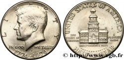 STATI UNITI D AMERICA 1/2 Dollar Kennedy / Independence Hall bicentenaire 1976 Denver