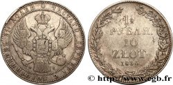 POLOGNE 1 1/2 Roubles 1836 Varsovie