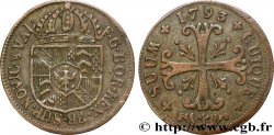 SVIZZERA - CANTON NEUCHATEL 1/2 Batzen 1793 Neuchâtel