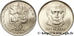 CZECHOSLOVAKIA 50 Korun 125e anniversaire de la mort de J.Kollar 1977 