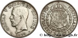 SUÈDE 1 Krona Gustave V 1939 