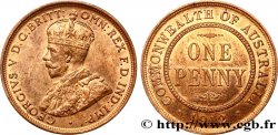 AUSTRALIA 1 Penny Georges V 1912 Heaton