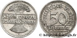 GERMANY 50 Pfennig gerbe de blé “sich regen bringt segen“ 1921 Stuttgart - F