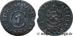 SWEDISH LIVONIA 1 Solidus (Schilling) au nom de Christine de Suède 1635 Riga