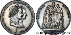 AUTRICHE 1 Gulden (Florin) mariage de François-Joseph et Élisabeth 1854 Vienne