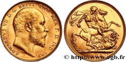 AUSTRALIA 1 Souverain Edouard VII 1908 Perth
