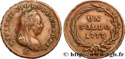 ITALIE - LOMBARDIE - MARIE-THERESE Soldo  1777 Smolník TTB