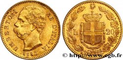 ITALIA 20 Lire Umberto Ier 1890 Rome