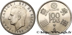 ESPAGNE 100 Pesetas Juan Carlos coupe du Monde de Football 1982 1980