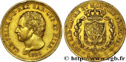 ITALIE - ROYAUME DE SARDAIGNE 80 Lire Charles-Félix 1825 Gênes