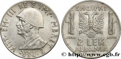 ALBANIEN 2 Lek Victor-Emmanuel III d’Italie 1939 Rome