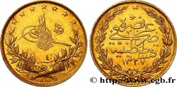 TURQUIE 100 Kurush en or Sultan Mohammed V Resat AH 1327, An 4 1912 Constantinople