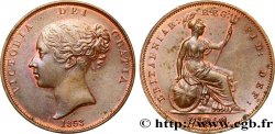 UNITED KINGDOM 1 Penny Victoria “tête jeune” 1853  MS