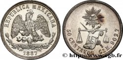MEXICO 50 Centavos 1887 Culiacan