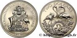 BAHAMAS 2 Dollars flamands roses 1979
