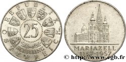 AUTRICHE 25 Schilling 800e anniversaire de Mariazell 1957