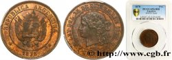 ARGENTINIEN Essai de 1 centavo 1878  fST63 PCGS