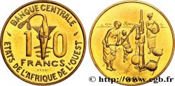 ÉTATS DE L AFRIQUE DE L OUEST (BCEAO) Essai de 10 Francs 1981 Paris