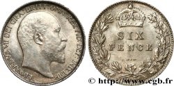 REGNO UNITO 6 Pence Edouard VII 1902