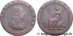 ROYAUME-UNI 1 Penny Georges III 1797 Soho