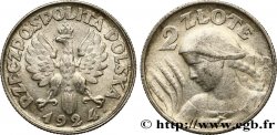 POLAND 2 Zlote 1924 Birmingham