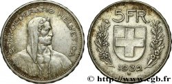 SUISSE 5 Francs Berger des Alpes 1932 Berne
