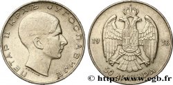 YUGOSLAVIA 50 Dinara Pierre II 1938
