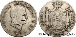 ITALY - KINGDOM OF ITALY - NAPOLEON I 5 Lire 1808 Milan