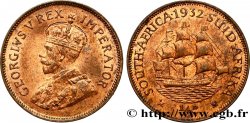 AFRIQUE DU SUD - UNION SUD-AFRICAINE - GEORGES V 1/2 Penny 1932