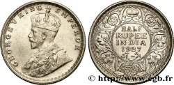 INDES BRITANNIQUES 1/2 Roupie Georges V 1927 Calcutta SPL