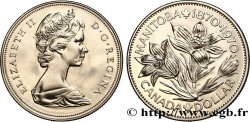 CANADA 1 Dollar Manitoba Elisabeth II 1970