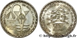 ESTADOS DE ÁFRICA DEL OESTE 5000 Francs masque 1982 Paris