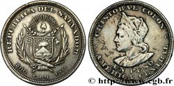 SALVADOR 1 Peso Christophe Colomb 1911 Philadelphie ou San Francisco