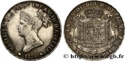 ITALY - PARMA AND PIACENZA 1 Lire Marie-Louise 1815 Milan