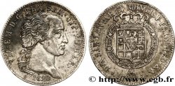 ITALIE - ROYAUME DE SARDAIGNE - VICTOR-EMMANUEL Ier 5 Lire 1820 Turin fVZ/SS
