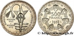 ÉTATS DE L AFRIQUE DE L OUEST (BCEAO) 500 Francs BCEAO 1972 Paris