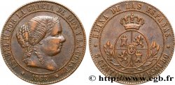 SPAGNA 5 Centimos de Escudo Isabelle II 1868 Oeschger Mesdach & CO