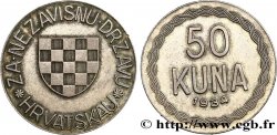 CROATIE 50 Kuna 1934 Munich TTB+