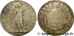 ITALY - SUBALPINE GAUL 5 Francs an 9 1801 Turin