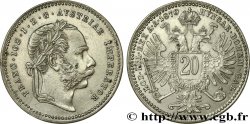 ÖSTERREICH 20 Kreuzer François-Joseph Ier 1870 Vienne